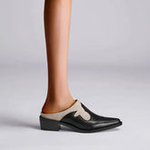 Stylish and Comfortable Cow Leather Slippers for Women - Himpall